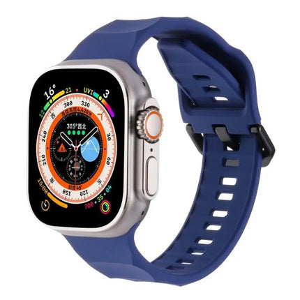 Ripple Silicone Sports Band For Apple Watch 42mm Unisex