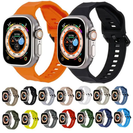 Ripple Silicone Sports Band For Apple Watch 42mm Unisex