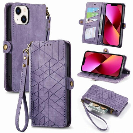 Leather Phone Case With Wallet For Everyday Essentials purple wristlet wallet phone case with card slots and kickstand
