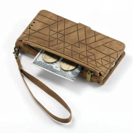 Leather Phone Case With Card Slot For Daily Essentials Ideal For On The Go Errands