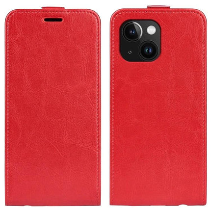 Leather Flip Case For Everyday Phone Protection And Card Storage For Daily Commute - red PU wallet-style flip cover with card slots and TPU corner protection