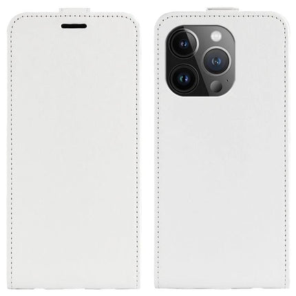 Essential Phone Case With Card Holder white folio-style PU cover showing front and back with camera cutout and card slot functionality