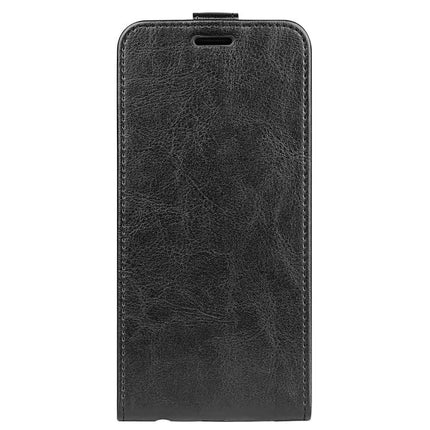 Essential Phone Case With Card Holder black PU flip cover with card slot, durable TPU frame and scratch protection