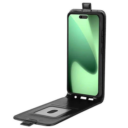 Essential Leather Flip Case With Card Slot | Syndmart