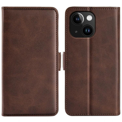 Leather Phone Case for Daily Carry brown PU wallet-style case with card slot and TPU protection for everyday use