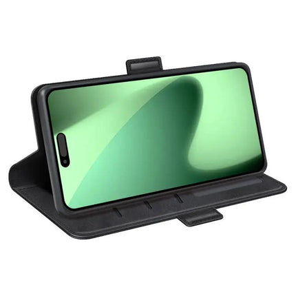 Leather Flip Case for Daily Phone Protection and Card Storage