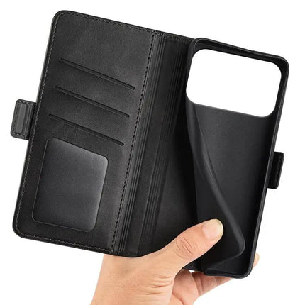 Leather Flip Case for Daily Phone Protection and Card Storage