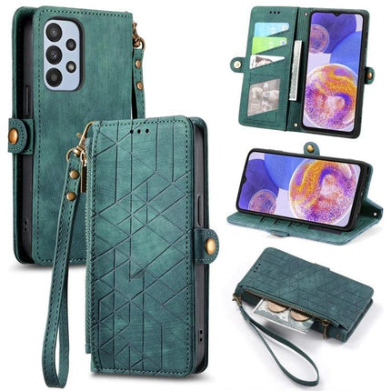 Wallet Phone Case With Card Slots For Daily Essentials And Protection On The Go Anywhere - teal wallet phone case with wrist strap, card slots, stand and zipper pocket