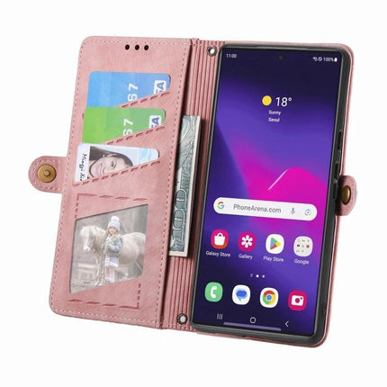 Wallet-Style Phone Case With Card Slots For Everyday Essentials pink folio wallet case with card slots and cash