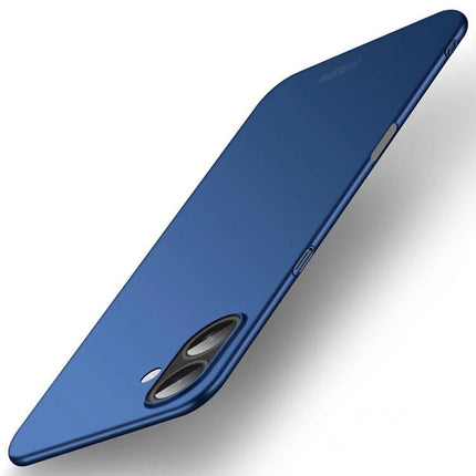 Slim Case for Everyday Phone Protection in matte blue showing slim profile, camera cutout and accessible buttons