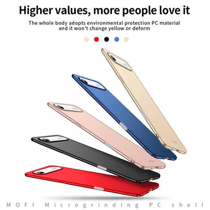MOFI Phone Case for Everyday iPhone Protection slim lightweight full-access ports and buttons in multiple colors (black, red, blue, gold, rose)