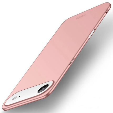 MOFI Phone Case for Everyday iPhone Protection slim rose gold case showing side buttons and camera cutout