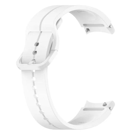 Grooved Silicone Watch Band For Samsung Galaxy Watch 6