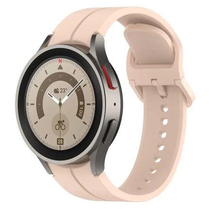 Grooved Silicone Watch Band For Samsung Galaxy Watch 6