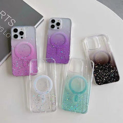 MagSafe Sparkle Protective TPU Phone Case for iPhone 15 Pro, Series 2