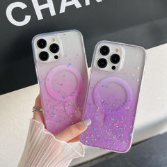 MagSafe Sparkle Protective TPU Phone Case for iPhone 15 Pro, Series 2