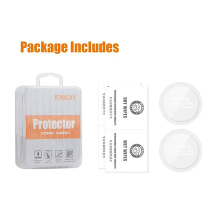 Galaxy Watch Screen Protector ENKAY 2-Pack 0.2mm Glass