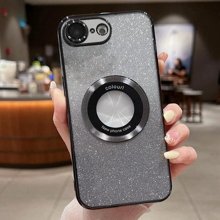 iPhone Everyday Protection Case, Slim Design For Daily Use, Fits Easily In Pockets And On The Go - glitter TPU slim phone case with ring grip and corner protection