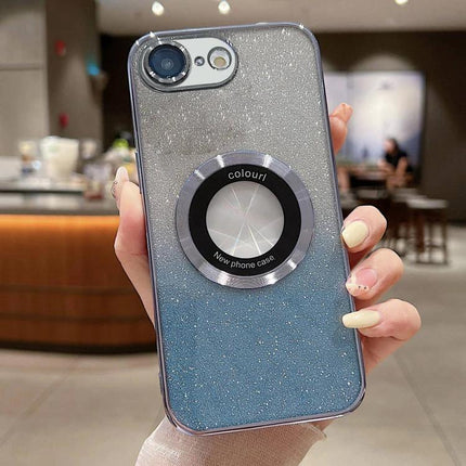 iPhone Everyday Protection Case, Slim Design For Daily Use, Fits Easily In Pockets And On The Go - glitter TPU slim protective case with ring grip