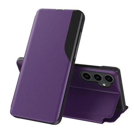 Leather Phone Case For Everyday Protection And Video Viewing | Syndmart