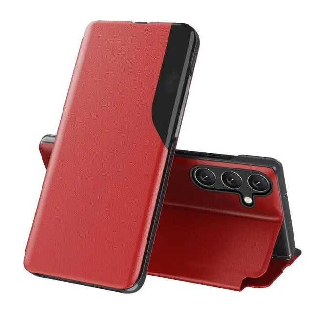 Leather Phone Case For Everyday Protection And Video Viewing