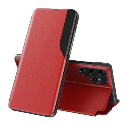 Leather Phone Case With Flip Stand For Daily Use
