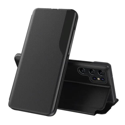 Leather Phone Case With Flip Stand For Daily Use