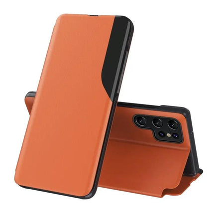 Leather Phone Case With Flip Stand For Daily Use