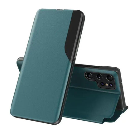 Leather Flip Holder Phone Case For Daily Use
