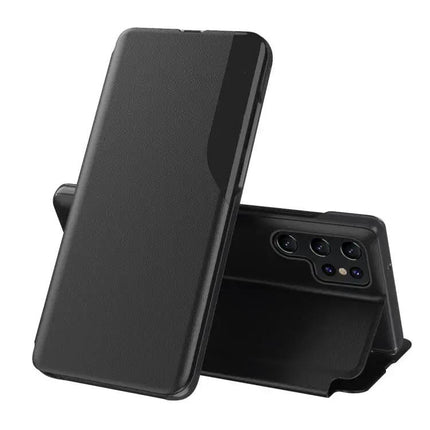 Leather Flip Holder Phone Case For Daily Use