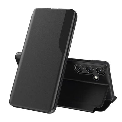Leather Flip Holder Phone Case For Daily Use