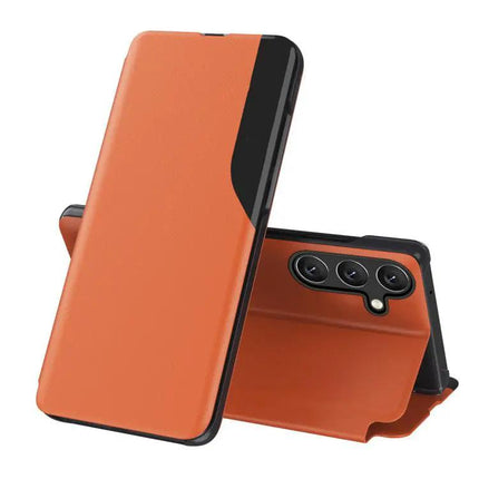 Leather Flip Holder Phone Case For Daily Use