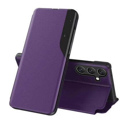 Leather Flip Holder Phone Case For Daily Use