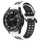 For Samsung Galaxy Watch 6 Classic 47mm / White + Black