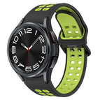 For Samsung Galaxy Watch 6 Classic 47mm / Black + Green