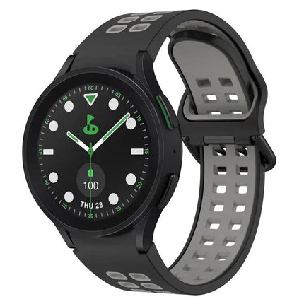 Two-Tone Breathable Silicone Band for Galaxy Watch 5/5 Pro