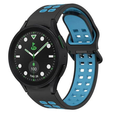 Two-Tone Breathable Silicone Band for Galaxy Watch 5/5 Pro