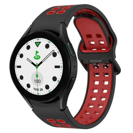 Two-Tone Breathable Silicone Band for Galaxy Watch 5/5 Pro