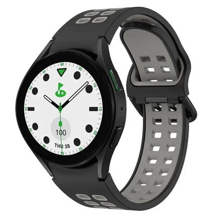 Two-Tone Breathable Silicone Band for Galaxy Watch 5/5 Pro
