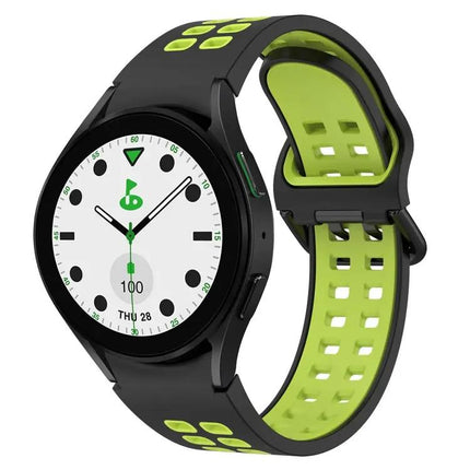 Two-Tone Breathable Silicone Band for Galaxy Watch 5/5 Pro