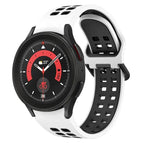 For Samsung Galaxy Watch 5 Pro  45mm / White + Black