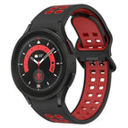 For Samsung Galaxy Watch 5 Pro  45mm / Black + Red