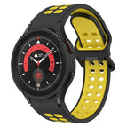 For Samsung Galaxy Watch 5 Pro  45mm / Black + Yellow