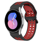For Samsung Galaxy Watch 5  40mm / Black + Red