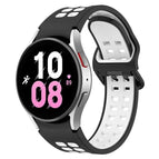 For Samsung Galaxy Watch 5  44mm / Black + White