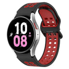 For Samsung Galaxy Watch 5  44mm / Black + Red