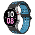 For Samsung Galaxy Watch 5  44mm / Black + Blue
