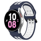 For Samsung Galaxy Watch 5  44mm / Midnight Blue + White