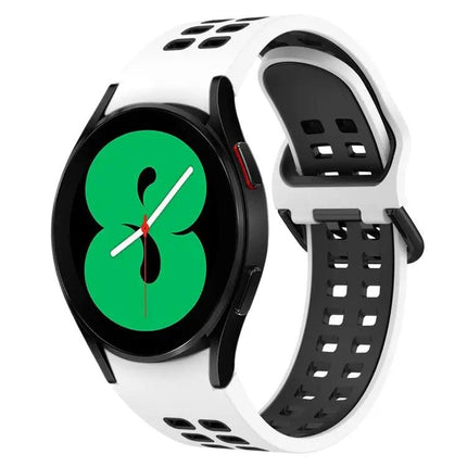 Two-Tone Breathable Silicone Band For Galaxy Watch 40/46mm
