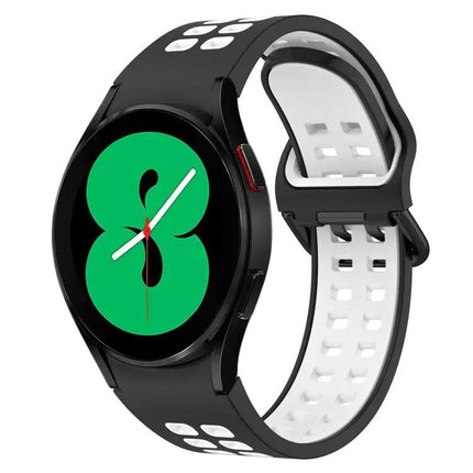 Two-Tone Breathable Silicone Band For Galaxy Watch 40/46mm